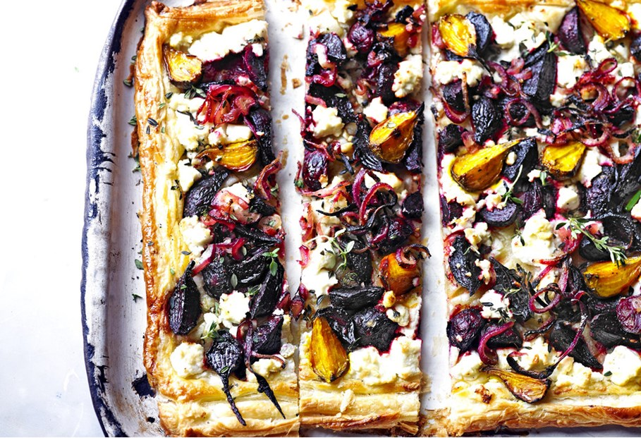 beetroot tart